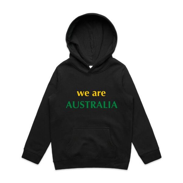 we are AUSTRALIA Kids Hoodie Thumbnail